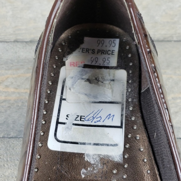 Trotters Women's Brown Leather Slip Ons sz 6.5m - Picture 8 of 8